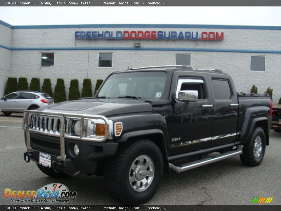 2009 Hummer H3 T Alpha Black / Ebony/Pewter Photo #1