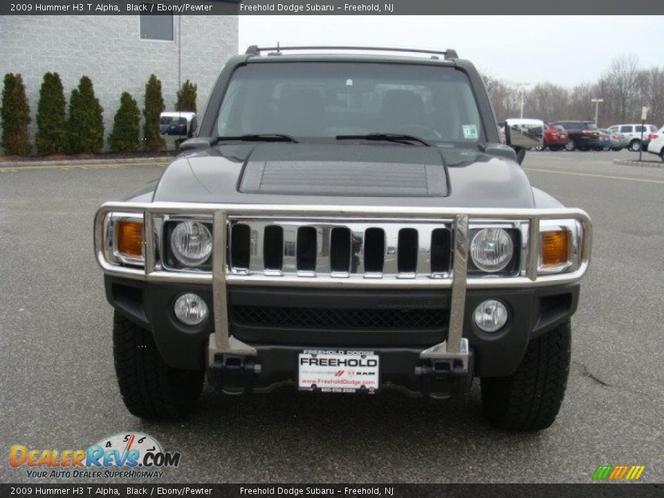 2009 Hummer H3 T Alpha Black / Ebony/Pewter Photo #2