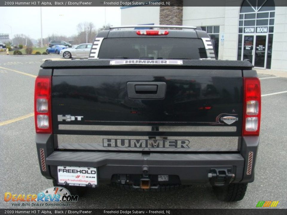 2009 Hummer H3 T Alpha Black / Ebony/Pewter Photo #5
