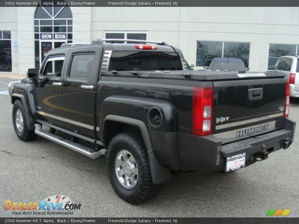 2009 Hummer H3 T Alpha Black / Ebony/Pewter Photo #7