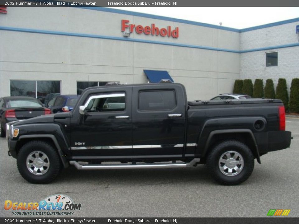 2009 Hummer H3 T Alpha Black / Ebony/Pewter Photo #8
