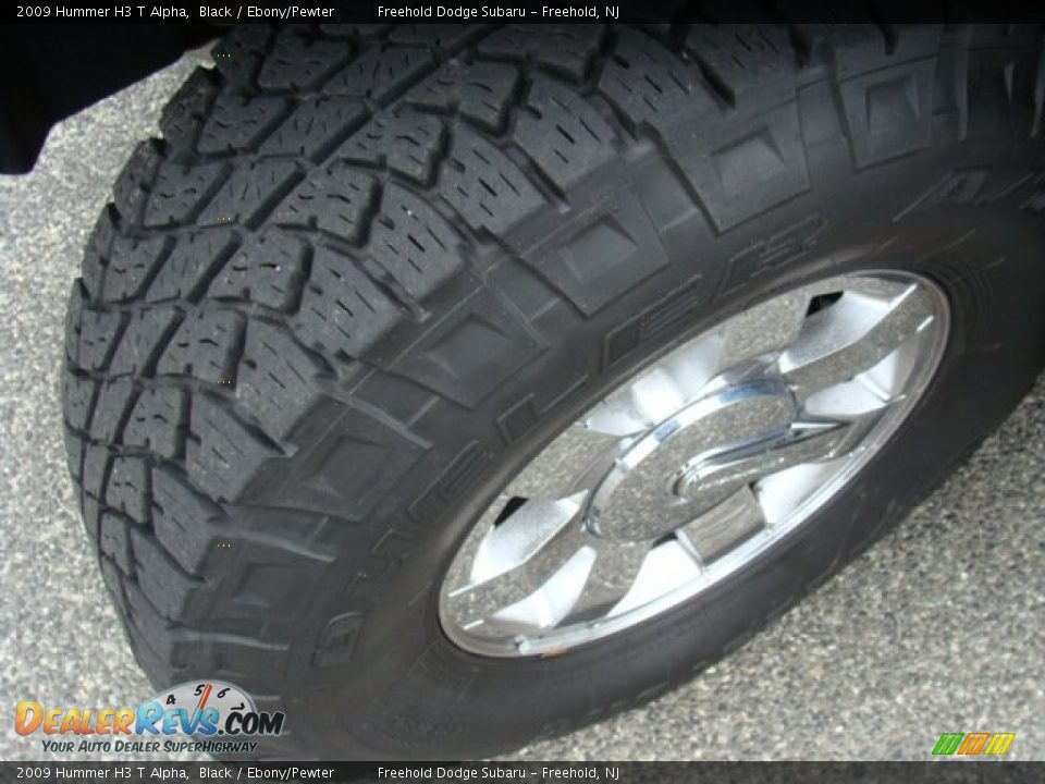 2009 Hummer H3 T Alpha Black / Ebony/Pewter Photo #10