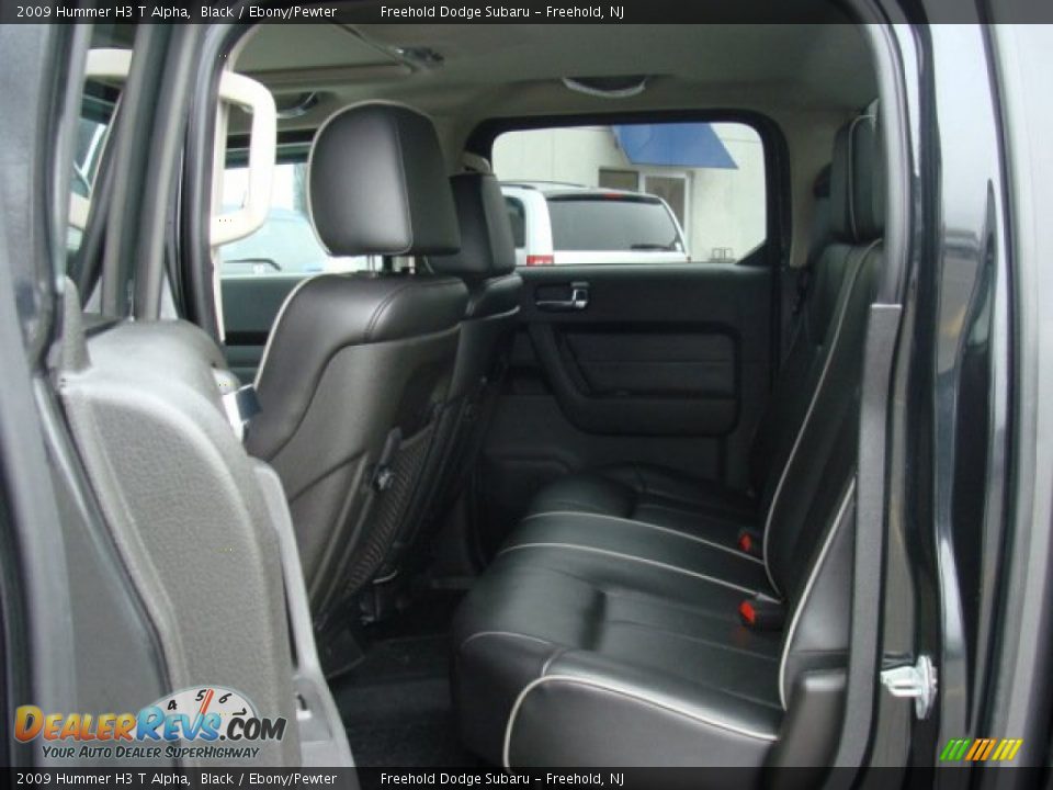 2009 Hummer H3 T Alpha Black / Ebony/Pewter Photo #11