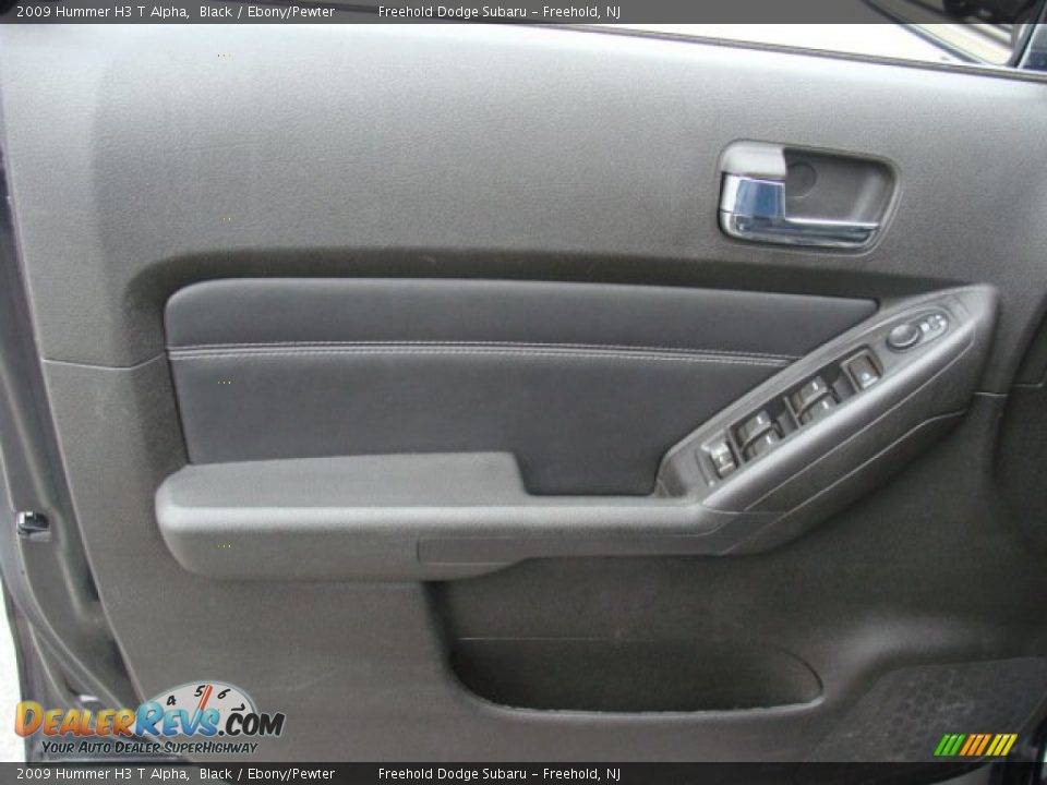 2009 Hummer H3 T Alpha Black / Ebony/Pewter Photo #12