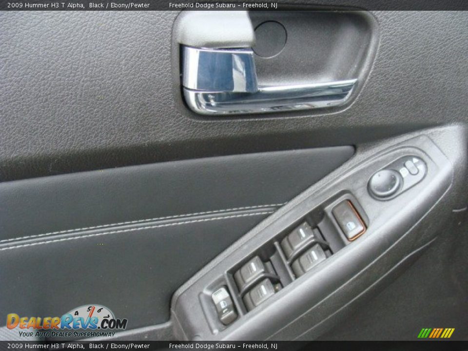2009 Hummer H3 T Alpha Black / Ebony/Pewter Photo #13