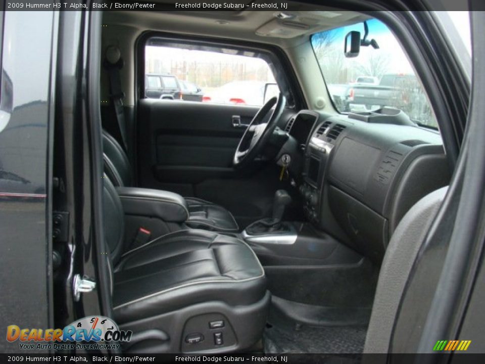 2009 Hummer H3 T Alpha Black / Ebony/Pewter Photo #15