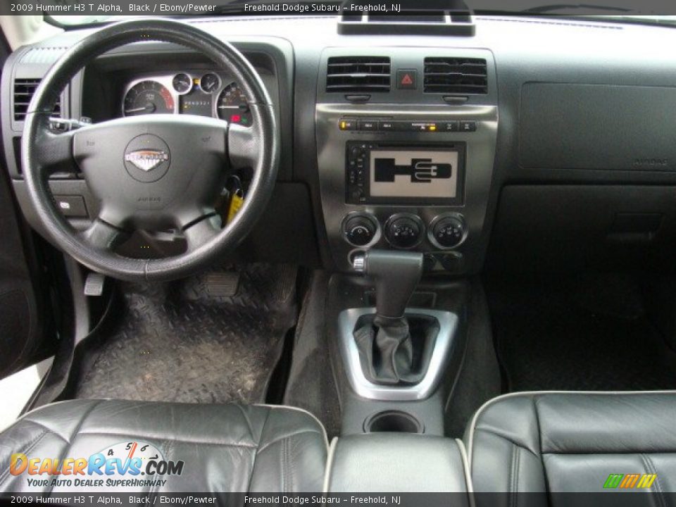 2009 Hummer H3 T Alpha Black / Ebony/Pewter Photo #17