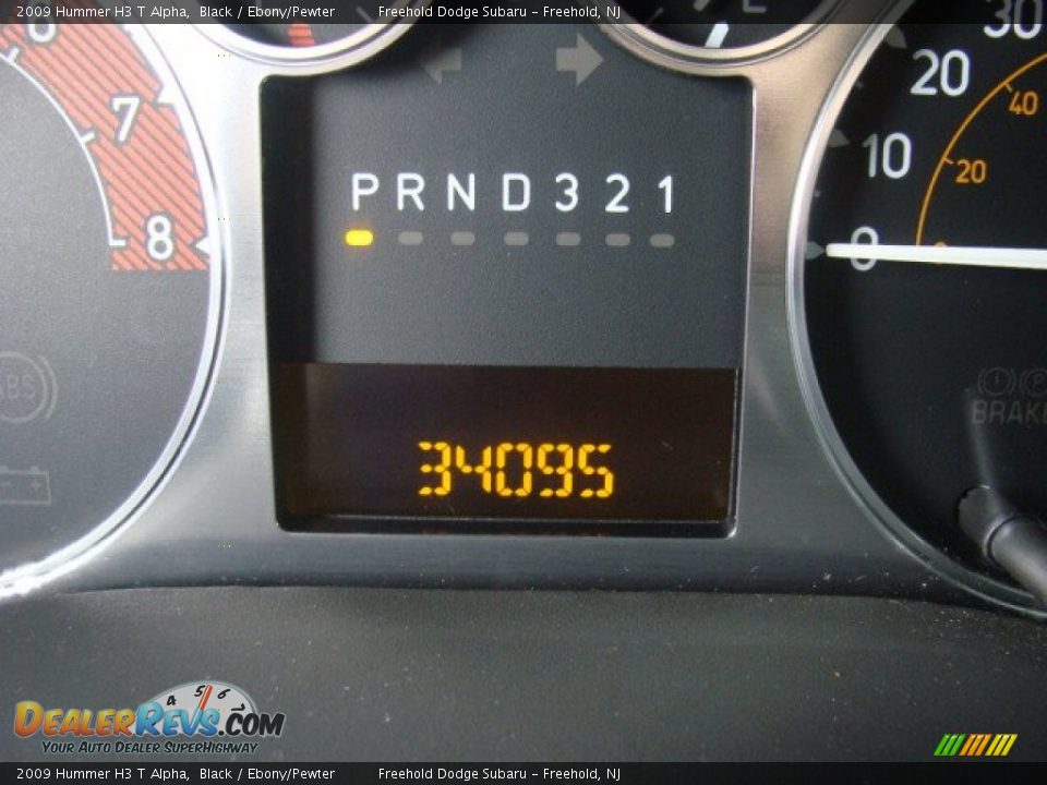 2009 Hummer H3 T Alpha Black / Ebony/Pewter Photo #19