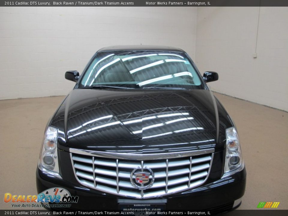 2011 Cadillac DTS Luxury Black Raven / Titanium/Dark Titanium Accents Photo #2