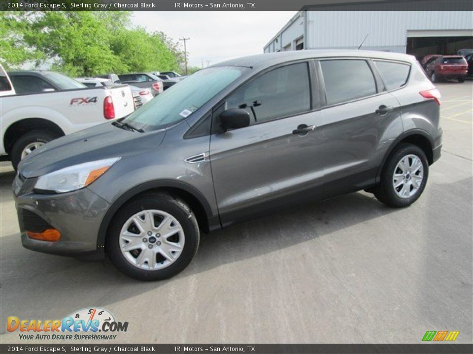 2014 Ford Escape S Sterling Gray / Charcoal Black Photo #1