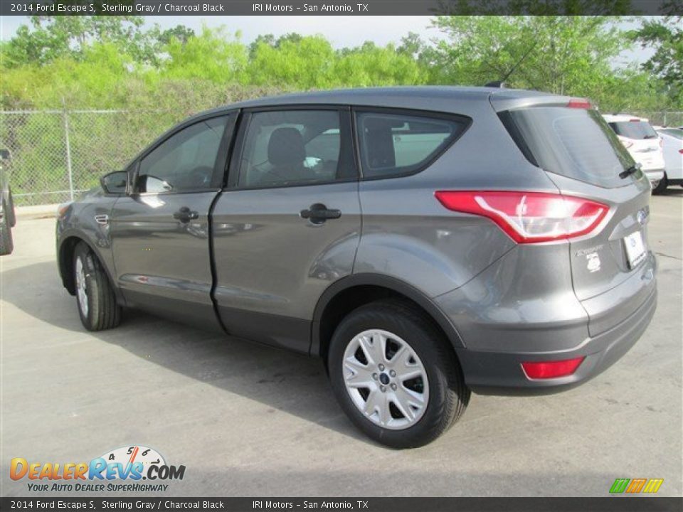 2014 Ford Escape S Sterling Gray / Charcoal Black Photo #3