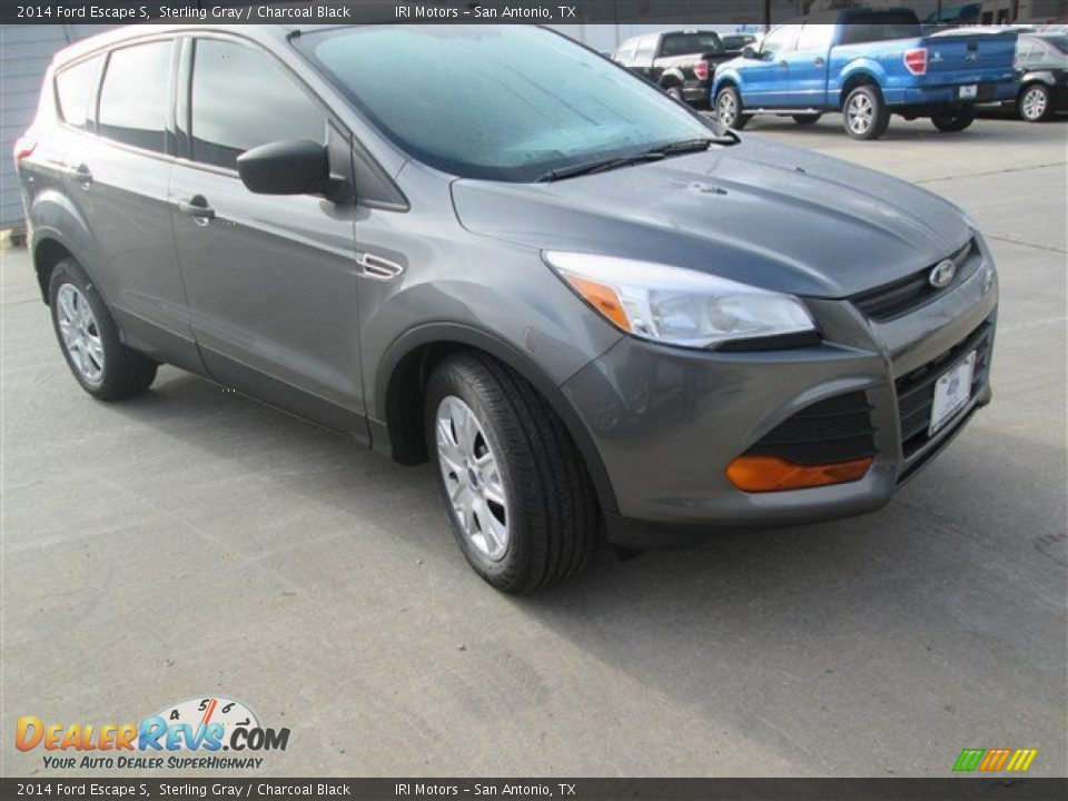 2014 Ford Escape S Sterling Gray / Charcoal Black Photo #5