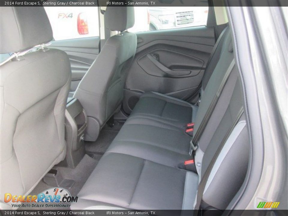 2014 Ford Escape S Sterling Gray / Charcoal Black Photo #7