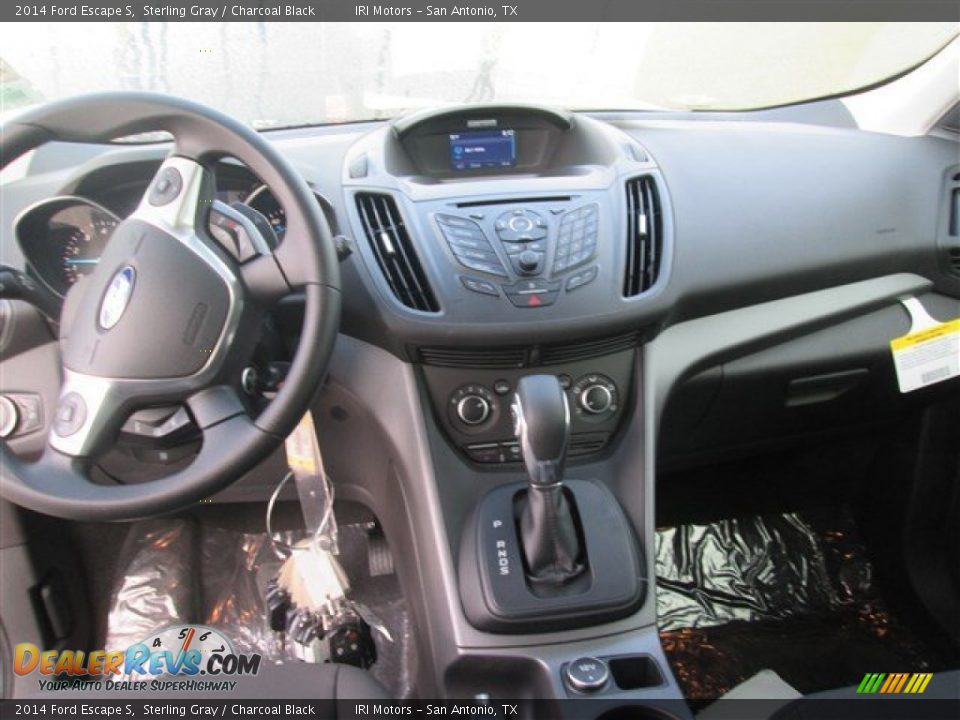2014 Ford Escape S Sterling Gray / Charcoal Black Photo #8