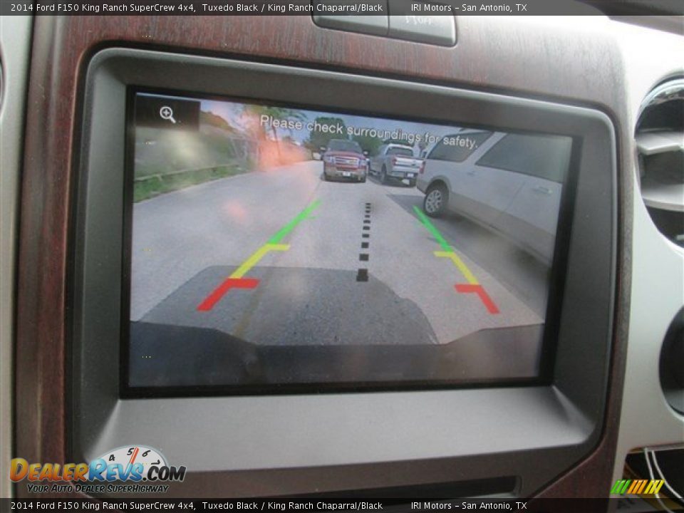 2014 Ford F150 King Ranch SuperCrew 4x4 Tuxedo Black / King Ranch Chaparral/Black Photo #9