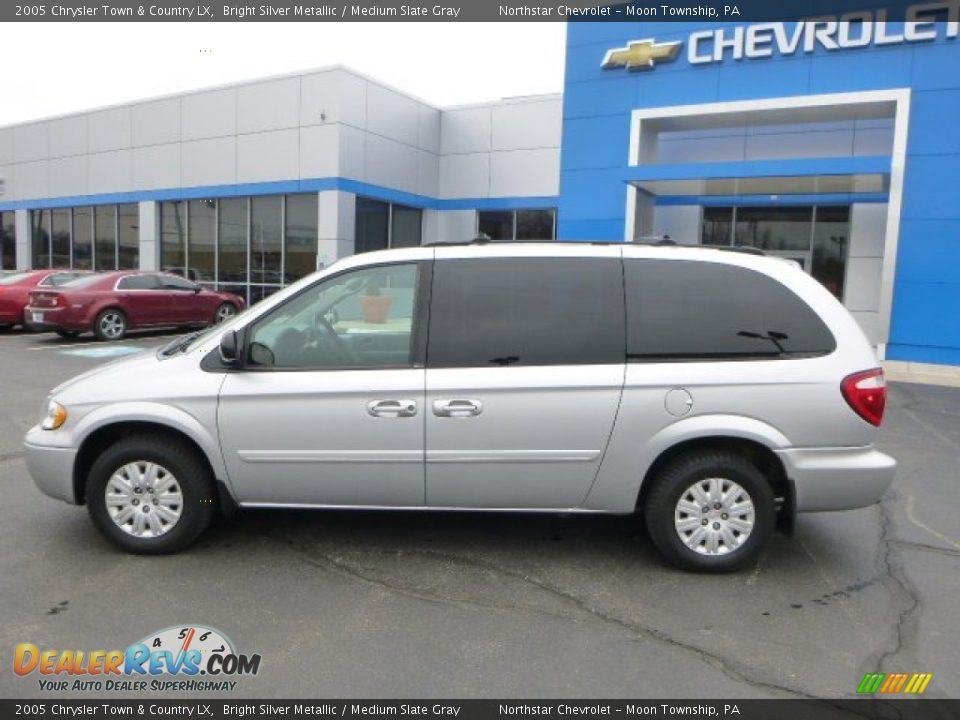 2005 Chrysler Town & Country LX Bright Silver Metallic / Medium Slate Gray Photo #2