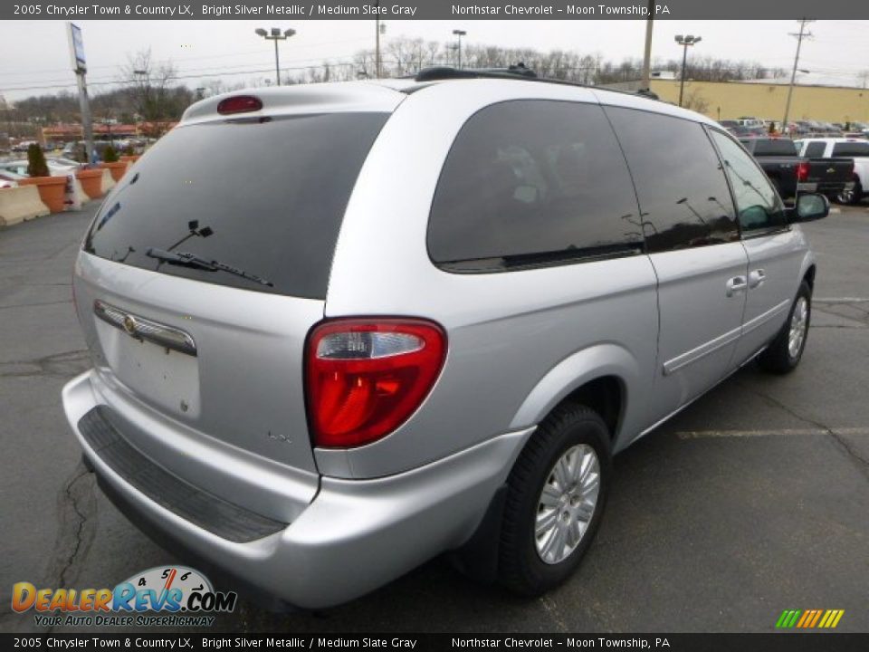 2005 Chrysler Town & Country LX Bright Silver Metallic / Medium Slate Gray Photo #5