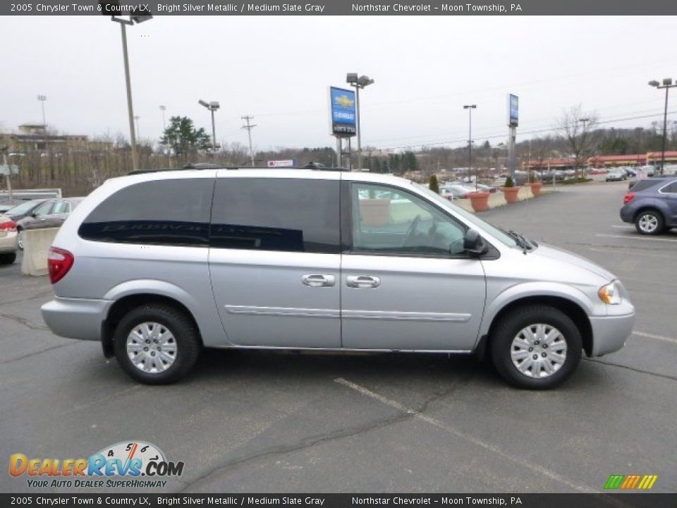 2005 Chrysler Town & Country LX Bright Silver Metallic / Medium Slate Gray Photo #6