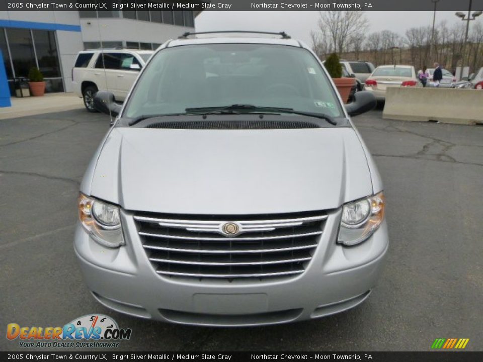 2005 Chrysler Town & Country LX Bright Silver Metallic / Medium Slate Gray Photo #8