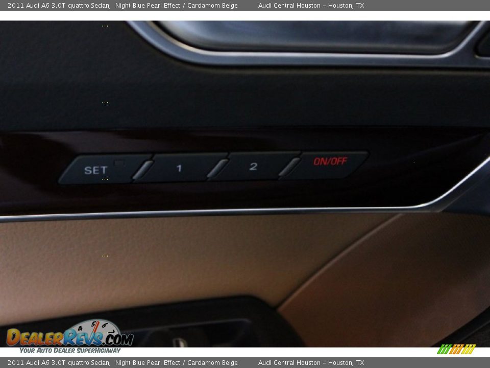 2011 Audi A6 3.0T quattro Sedan Night Blue Pearl Effect / Cardamom Beige Photo #12
