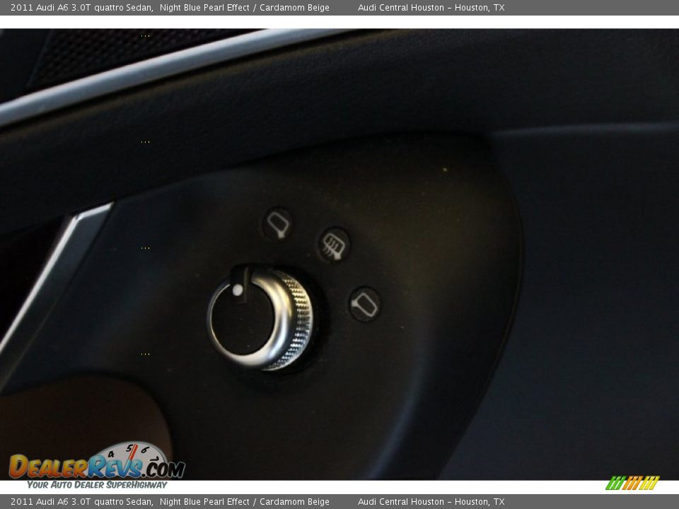 2011 Audi A6 3.0T quattro Sedan Night Blue Pearl Effect / Cardamom Beige Photo #13