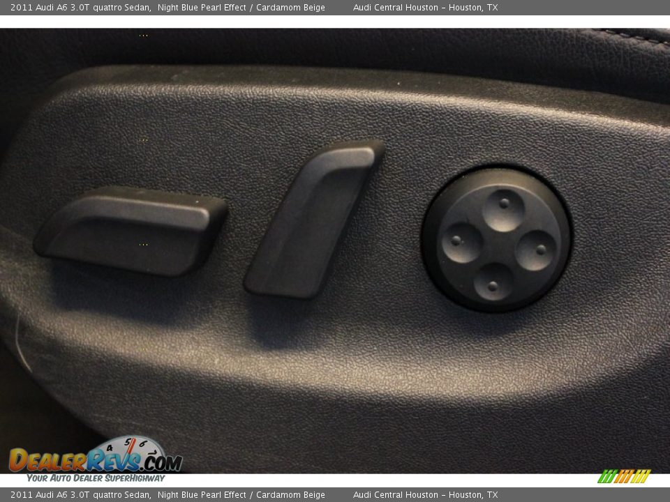 2011 Audi A6 3.0T quattro Sedan Night Blue Pearl Effect / Cardamom Beige Photo #15