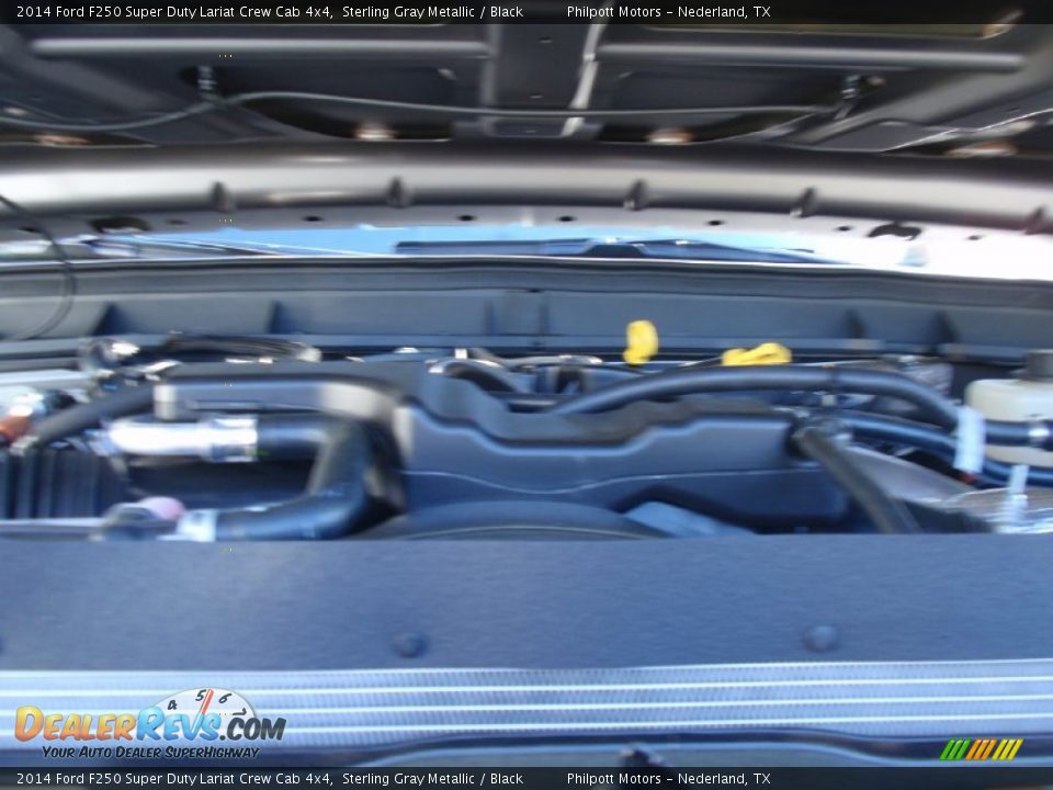2014 Ford F250 Super Duty Lariat Crew Cab 4x4 Sterling Gray Metallic / Black Photo #18