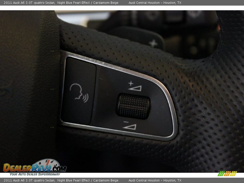 2011 Audi A6 3.0T quattro Sedan Night Blue Pearl Effect / Cardamom Beige Photo #32