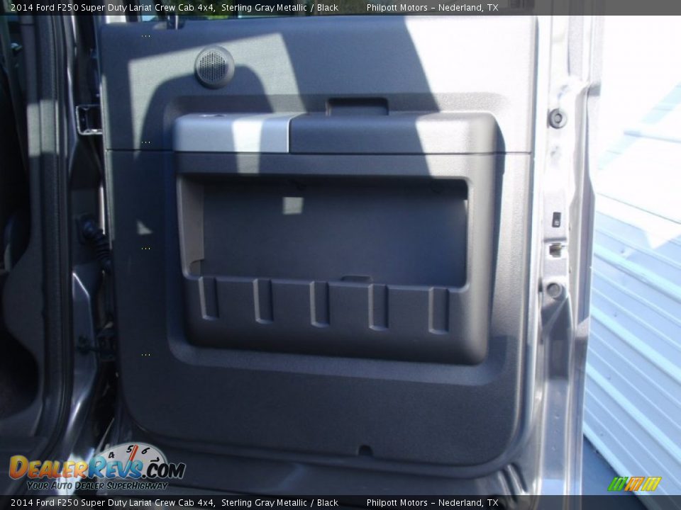 2014 Ford F250 Super Duty Lariat Crew Cab 4x4 Sterling Gray Metallic / Black Photo #22