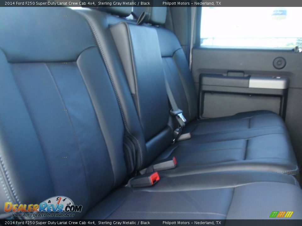 2014 Ford F250 Super Duty Lariat Crew Cab 4x4 Sterling Gray Metallic / Black Photo #23