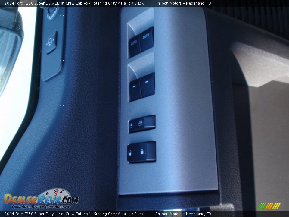 2014 Ford F250 Super Duty Lariat Crew Cab 4x4 Sterling Gray Metallic / Black Photo #25