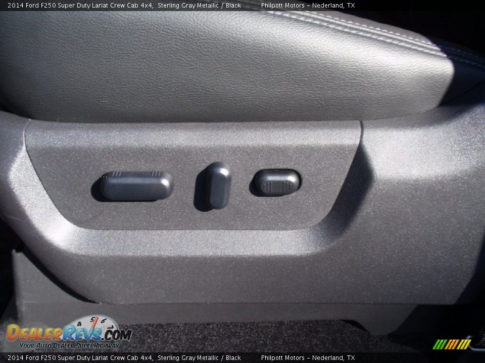 2014 Ford F250 Super Duty Lariat Crew Cab 4x4 Sterling Gray Metallic / Black Photo #29