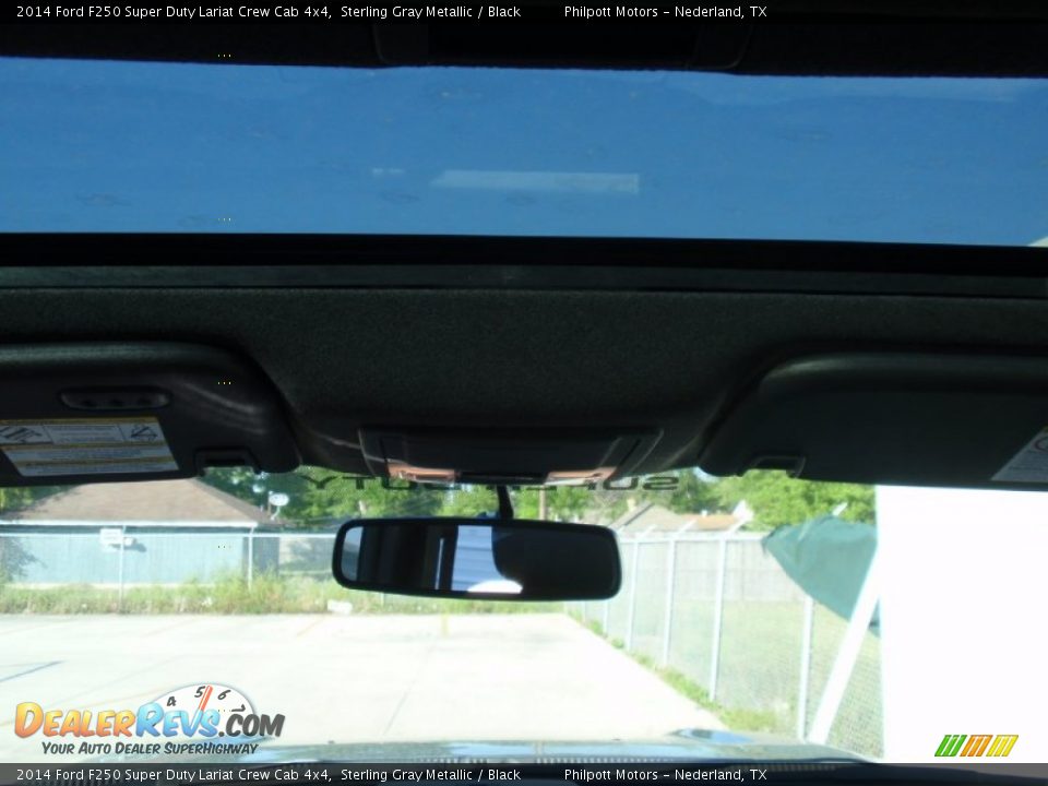 2014 Ford F250 Super Duty Lariat Crew Cab 4x4 Sterling Gray Metallic / Black Photo #30