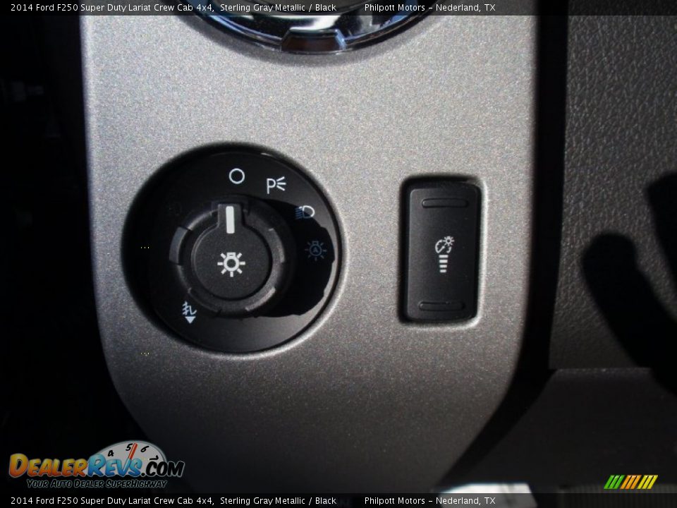 2014 Ford F250 Super Duty Lariat Crew Cab 4x4 Sterling Gray Metallic / Black Photo #35