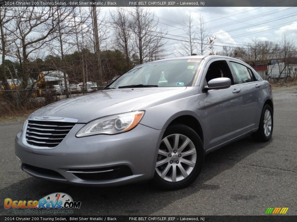 2014 Chrysler 200 Touring Sedan Billet Silver Metallic / Black Photo #1