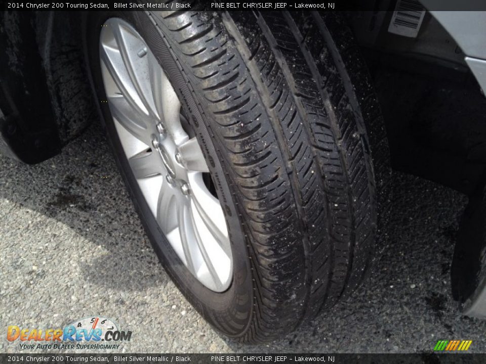 2014 Chrysler 200 Touring Sedan Billet Silver Metallic / Black Photo #2