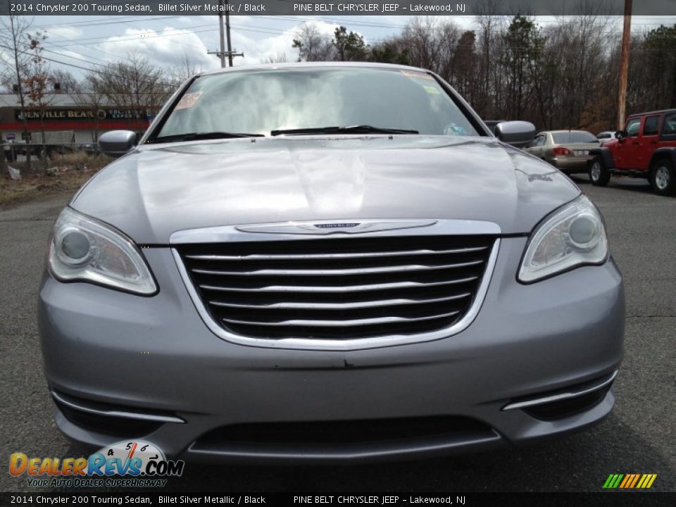 2014 Chrysler 200 Touring Sedan Billet Silver Metallic / Black Photo #4