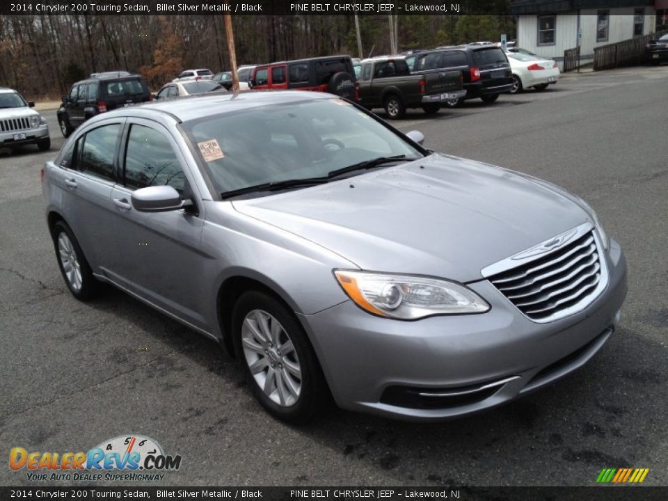 2014 Chrysler 200 Touring Sedan Billet Silver Metallic / Black Photo #5