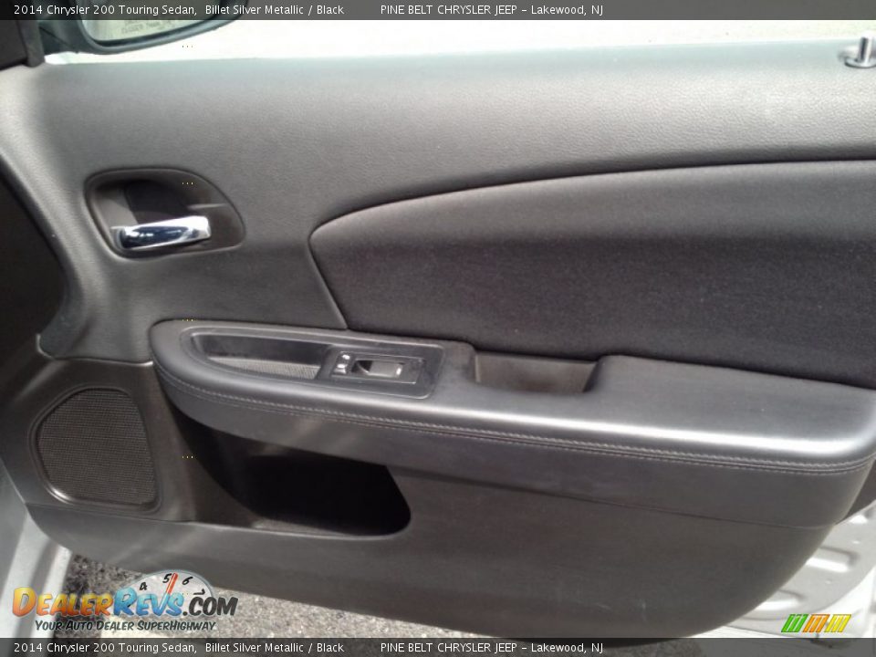 2014 Chrysler 200 Touring Sedan Billet Silver Metallic / Black Photo #9
