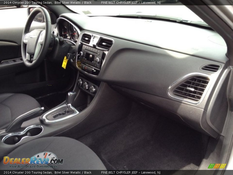 2014 Chrysler 200 Touring Sedan Billet Silver Metallic / Black Photo #10