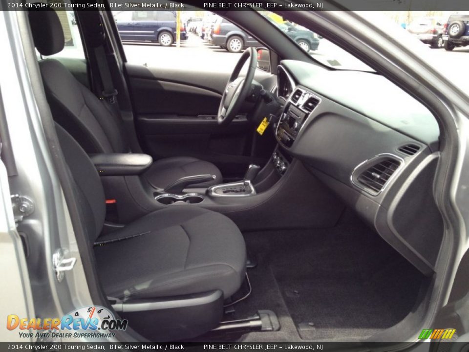 2014 Chrysler 200 Touring Sedan Billet Silver Metallic / Black Photo #11
