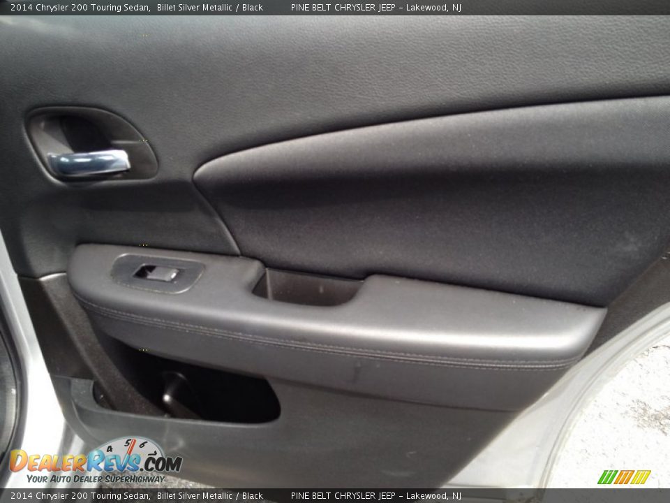 2014 Chrysler 200 Touring Sedan Billet Silver Metallic / Black Photo #12