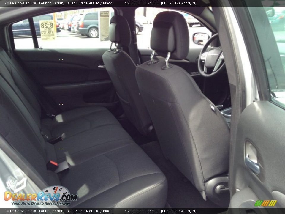2014 Chrysler 200 Touring Sedan Billet Silver Metallic / Black Photo #13