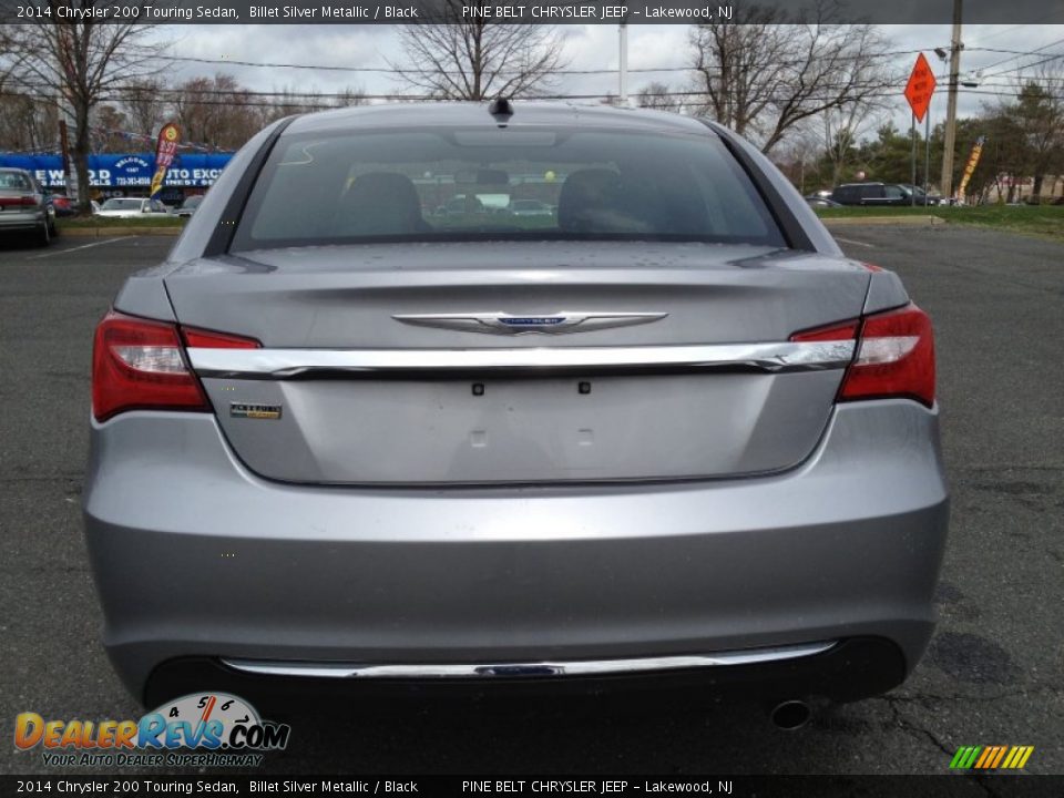 2014 Chrysler 200 Touring Sedan Billet Silver Metallic / Black Photo #15