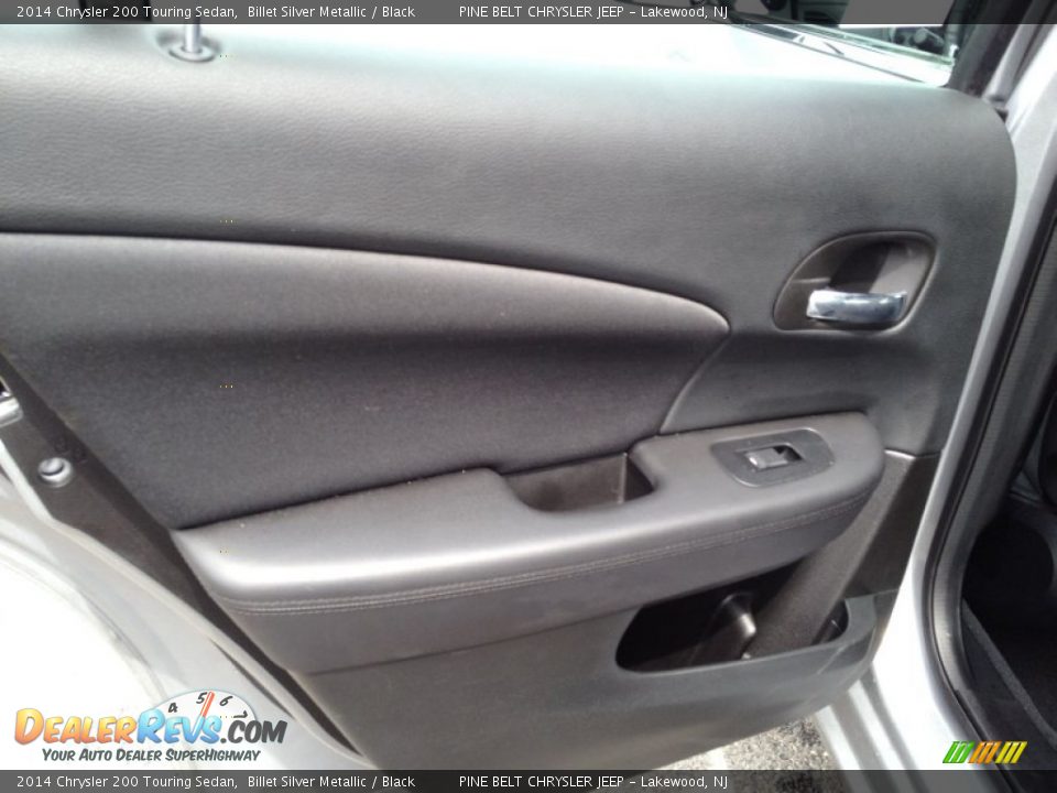 2014 Chrysler 200 Touring Sedan Billet Silver Metallic / Black Photo #19