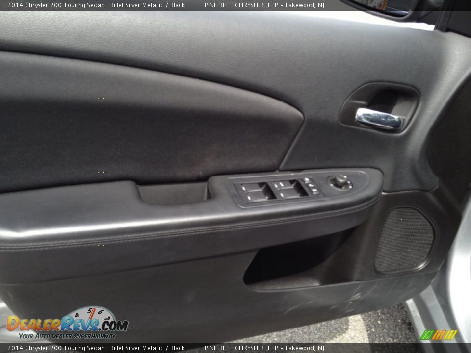2014 Chrysler 200 Touring Sedan Billet Silver Metallic / Black Photo #21