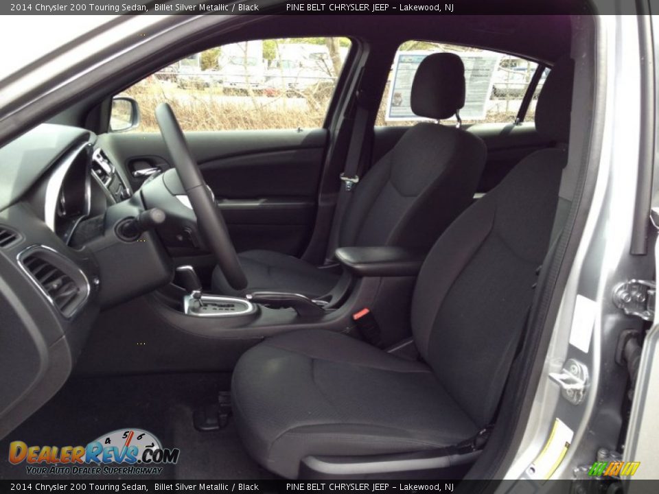 2014 Chrysler 200 Touring Sedan Billet Silver Metallic / Black Photo #23