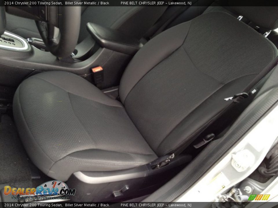 2014 Chrysler 200 Touring Sedan Billet Silver Metallic / Black Photo #24