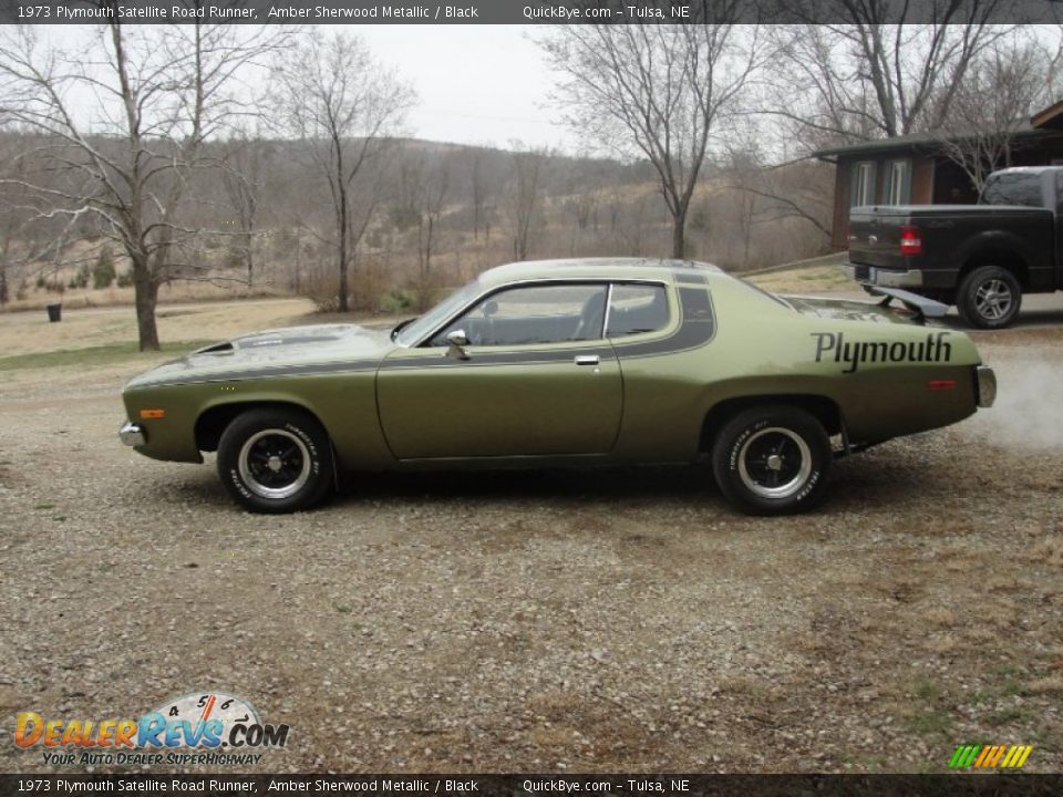Amber Sherwood Metallic 1973 Plymouth Satellite Road Runner Photo #1