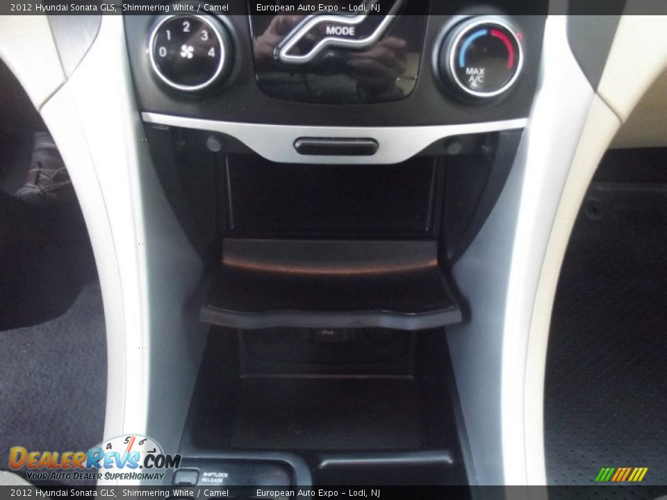 2012 Hyundai Sonata GLS Shimmering White / Camel Photo #20